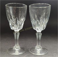 (2) LUMINARC Cristal D'Arques Cordial Glasses