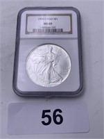 1994 Eagle S$1 Coin - MS69