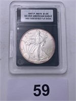 1997-P Silver Eagle $1 Coin - MS70