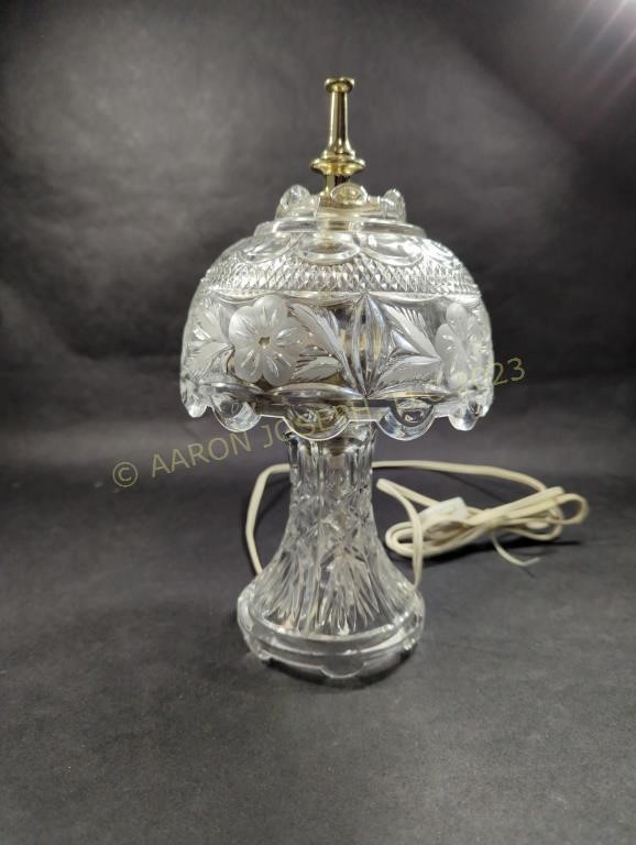 Vintage Crystal Accent Lamp