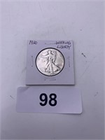 1920 Walking Liberty Half Dollar Coin