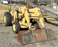 Ford 345C with loader, 1580 hours