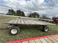16ft Hay Wagon on Kewanee Running Gear