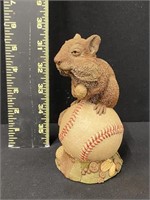 Barry - Tom Clark Squirrel Baseball Gnome