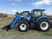 2016 New Holland T4.110 Tractor w/ 665 Loader