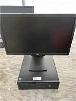 1 HP monitor & 1 HP desktop