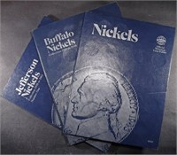 (3) PARTIAL WHITMAN NICKEL ALBUMS