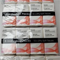 Tissue - 8 units per pack - 12 pks