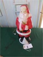 Santa Blow Mold - About 19 inches Tall