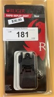 Ruger, rapid deploy, site rear