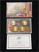 2010 US Mint Presidential $1 Coin Proof Set
