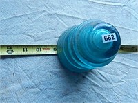 Hemingray-42 Blue Glass Insulator