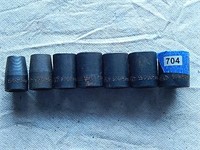 7pc Craftsman Impact Rated Sockets 1/2" Drive