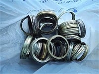 40ct Wide Mouth Canning Jar Rings