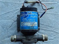 12V DC Water Pump by Jabsco & Garden Hose Fitting