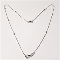 $60 Silver 19" Necklace