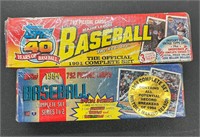 1991 & 1994 Topps baseball Complete sets MIB