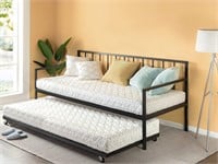 ZINUS Eden Metal Daybed with Trundle