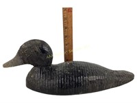 Wooden carved duck fair condition