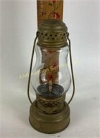 Small metal oil lamp good condition