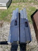 Two Crescent job boxes for pick up trucks