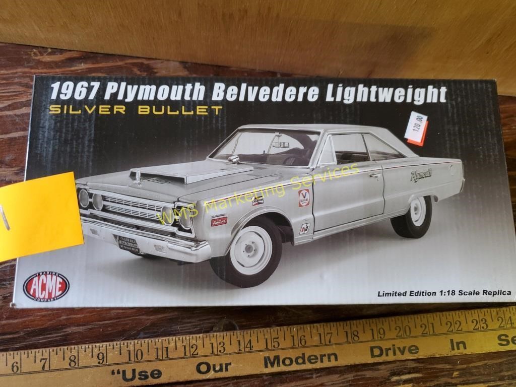 1967 Plymouth Belvedere Lightweight Silver Bullet