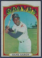 1972 Topps #299 Hank Aaron Atlanta Braves