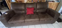 Microfiber Couch 7ft