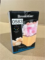 New Brookstone Zenmelody salt lamp speaker
