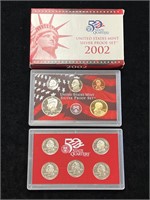 2002 US Mint Silver Proof Set in Box