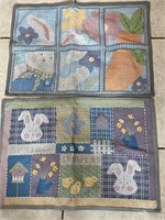 Easter Rugs (2 in lot)