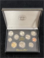 2007 Denver Mint Never-Circulated Coins Set