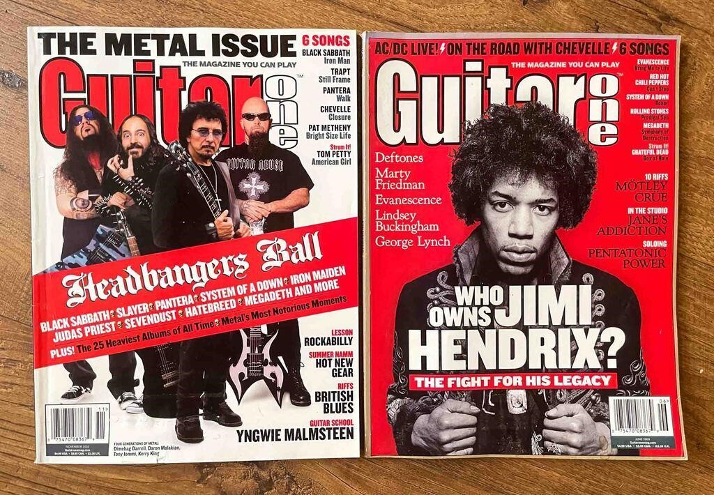 GUITAR ONE Magazines 2003