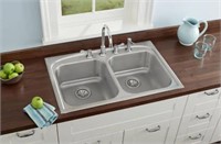 34" STAINLESS STEEL SINK