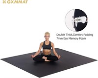 GXMMAT Large Yoga Mat 6'x6'x7mm