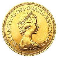 1978 G. Britain .2355oz Gold Sovereign CLOSELY