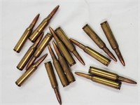 18 Rounds Of 6.5x55 Swed Loose Rounds