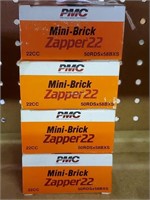 1,000 Rounds 22LR Ammo PMC Zapper 22