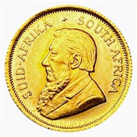 1982 S. Africa 1/10oz Gold 1/10 Krugerrand