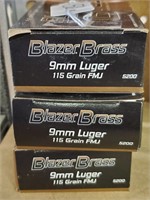 150 Rounds Of 9mm Luger Ammo