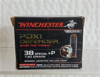 38 Special+P Defender Ammunition