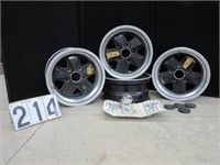 Set of 4 911 Fuchs Wheels