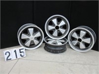 Set of 4 911 Fuchs Wheels 15x6