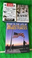 (3) Military Hardback Books