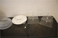 Cupcake stands, divider tray