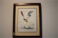 Signed Bugs Bunny picture