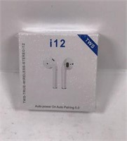 New i12 True Wireless Stereo Earbuds