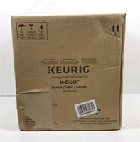 New Keurig K-Duo Coffee Machine Black