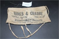 Vintage Paint Apron Bine & Crabbe