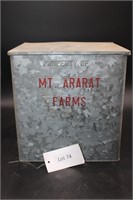 MT Ararat Farms Dairy Milk Box